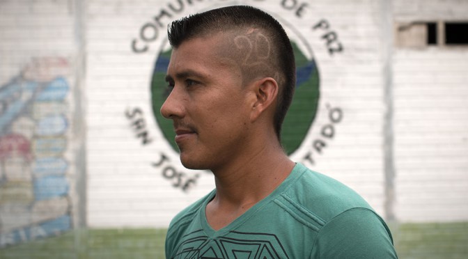 Germán Graciano, San José de Apartadó Peace Community's lega